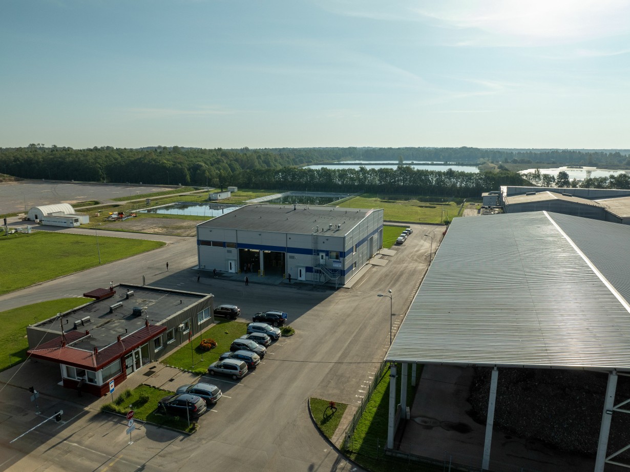 Šiaulių rajone atidarytas maisto ir virtuvės atliekų apdorojimo cechas