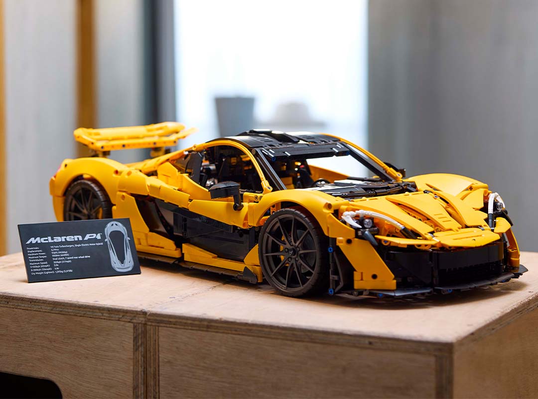 LEGO Technic 3 893 dalių McLaren P1 konstravimo rinkinys