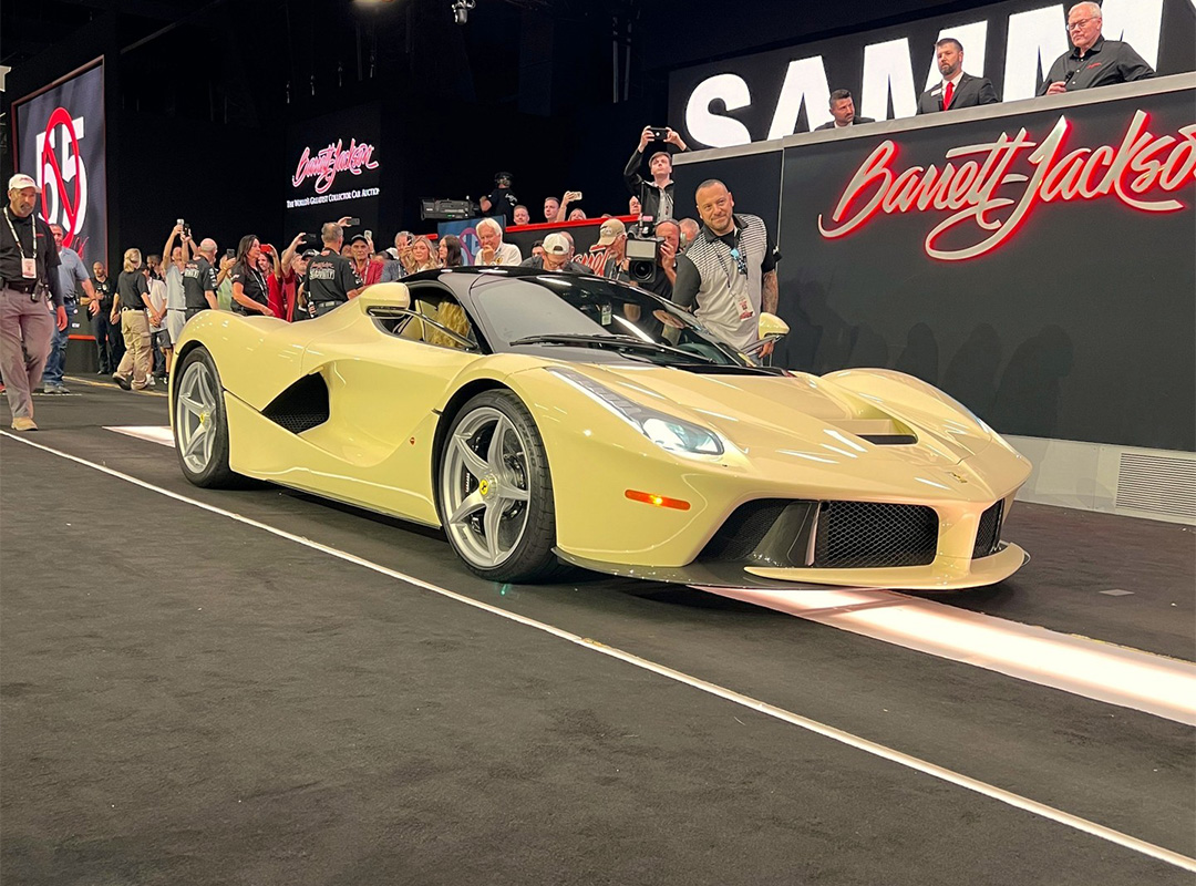 Sammy Hagaro pritaikytas 1 iš 1 „Ferrari LaFerrari“ aukcione parduotas