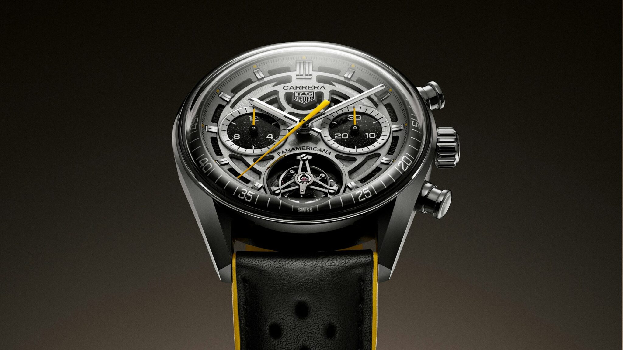 The TAG Heuer Carrera Tourbillon x Porsche Panamericana