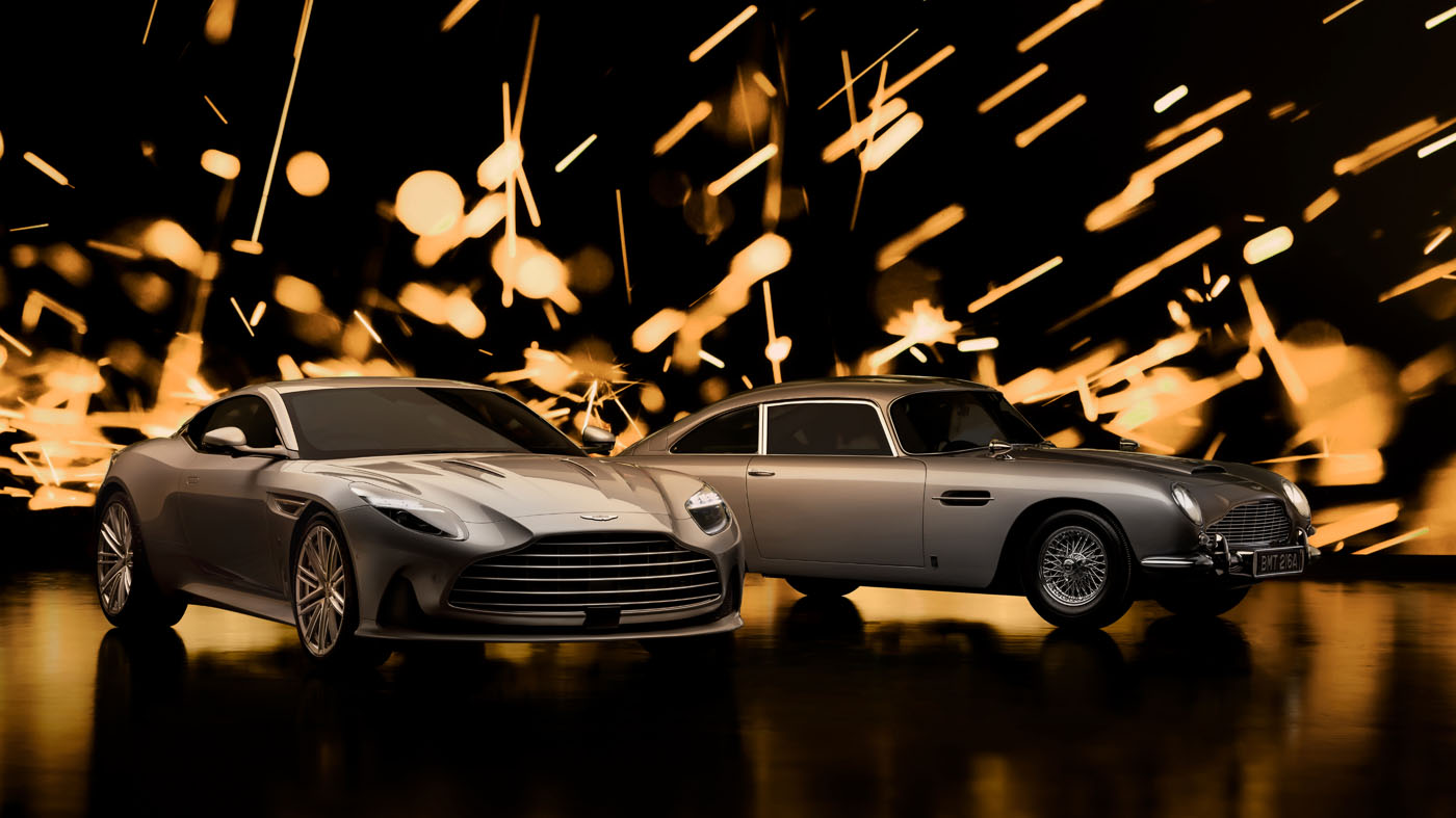„Aston Martin“ pristato naują 1 iš 60 „DB12 Goldfinger“ leidimą