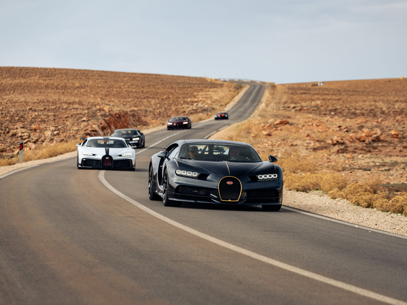 „Bugatti“ pradeda didįjį „Hypercar“ turą po Maroką