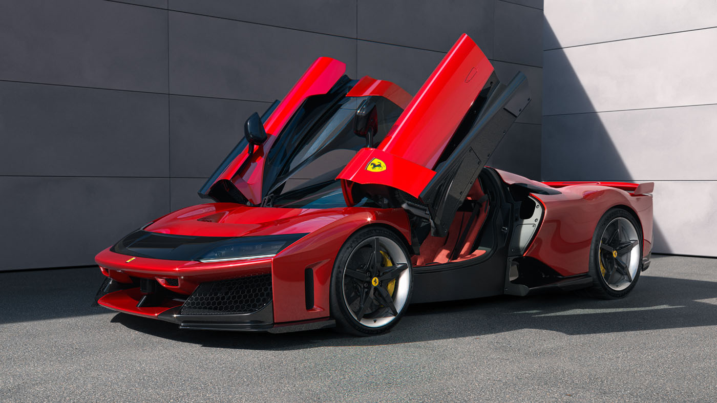 „Ferrari“ pristato naują 1 200 AG V6 F80 Hypercar