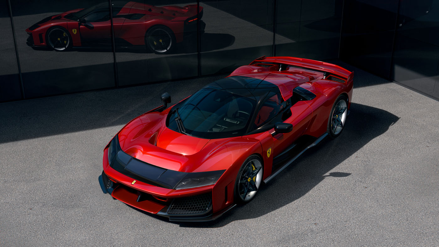 Ferrari F80 kaina, specifikacijos ir nuotraukos