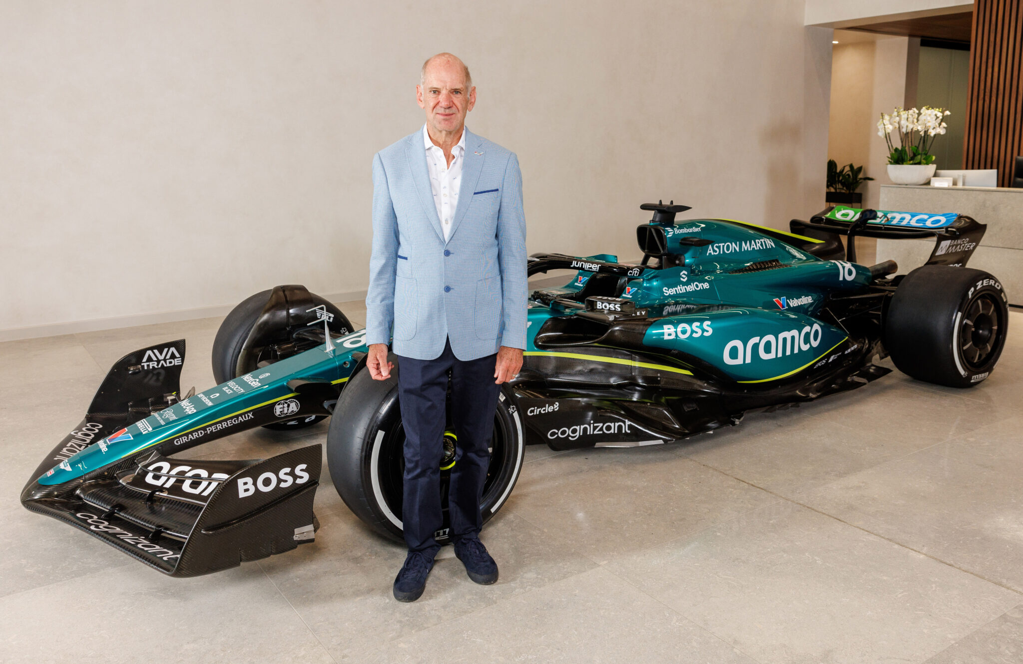 Naujas Adriano Newey vaidmuo „Aston Martin F1“ 2025 m