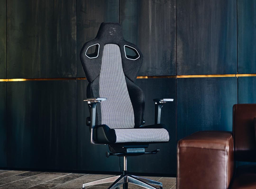 Porsche x RECARO Pepita Houndstooth žaidimų kėdė