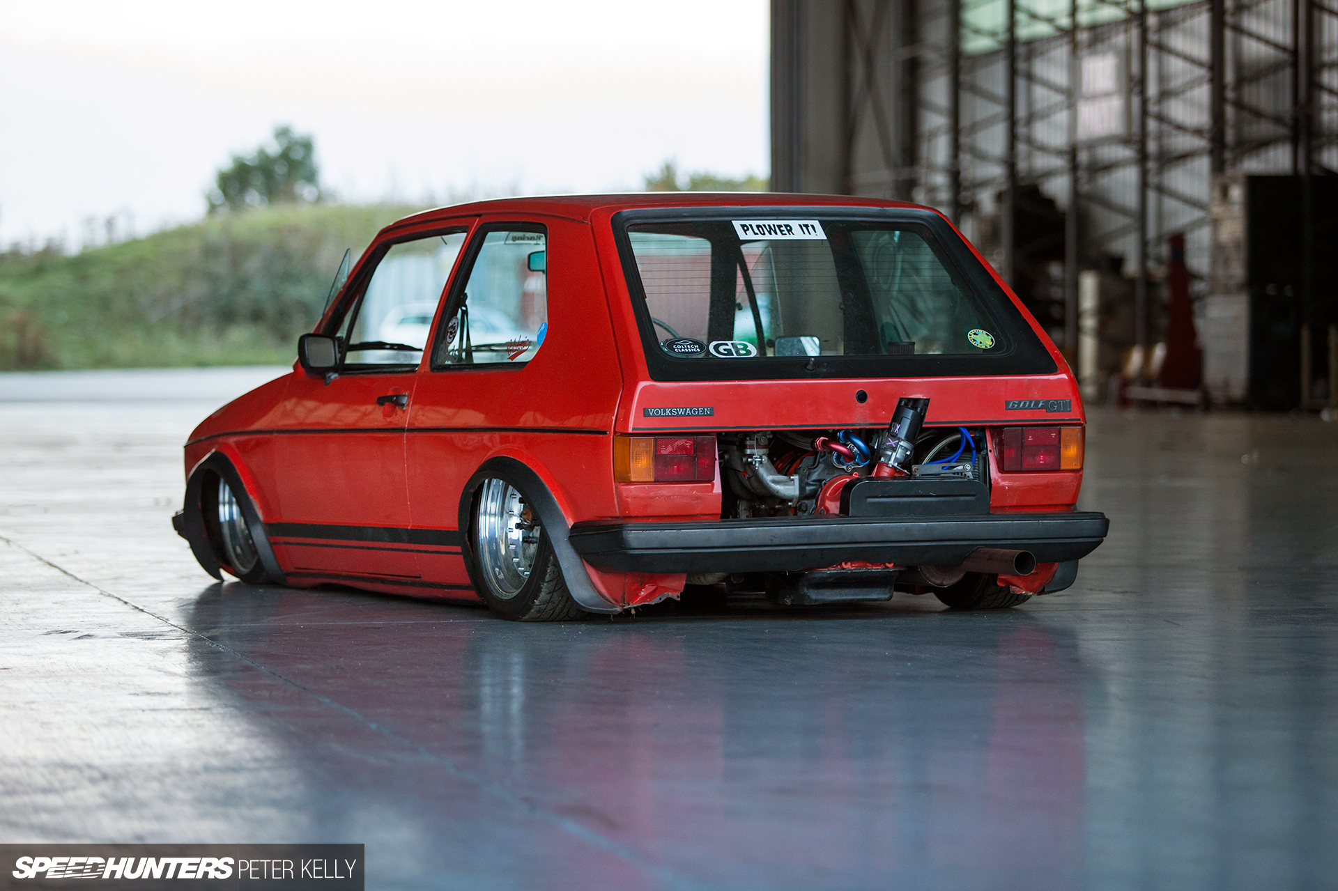 Throwback: The Golf/Beetle Mashup With A Rotary In The Rear