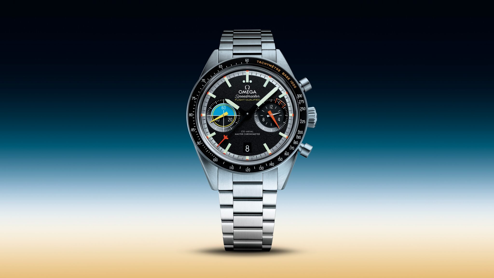 OMEGA debiutuoja visiškai naują „Speedmaster“ pilotinį laikrodį