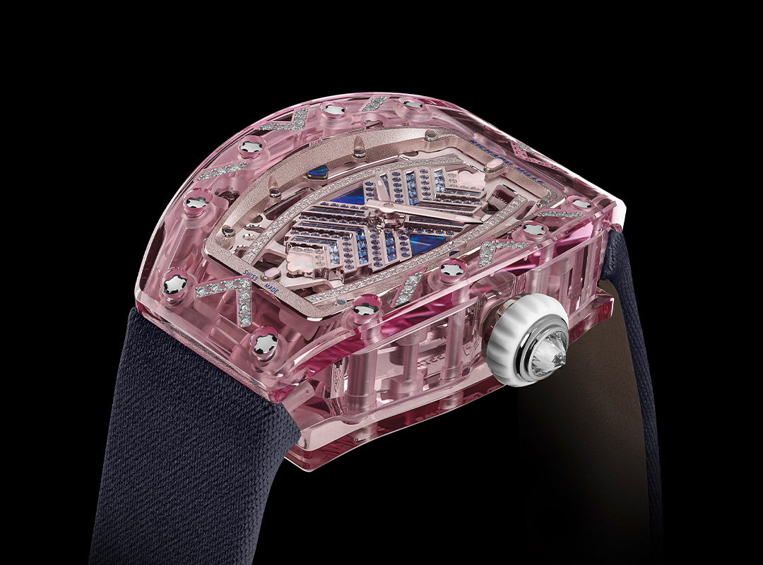 Richard Mille debiutuoja savo visiškai naują RM 07-02 Sapphire kolekciją