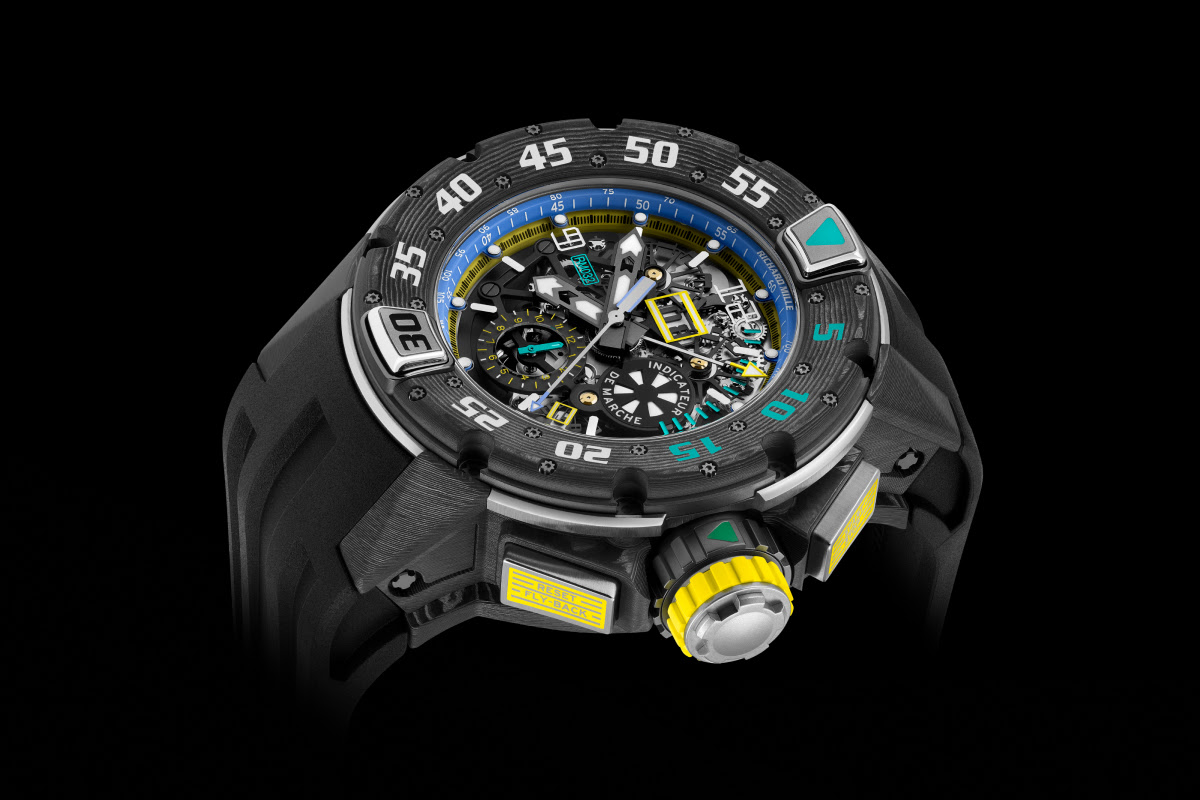 Richard Mille pagerbia savo ikonišką nardymo laikrodžių seriją su visiškai