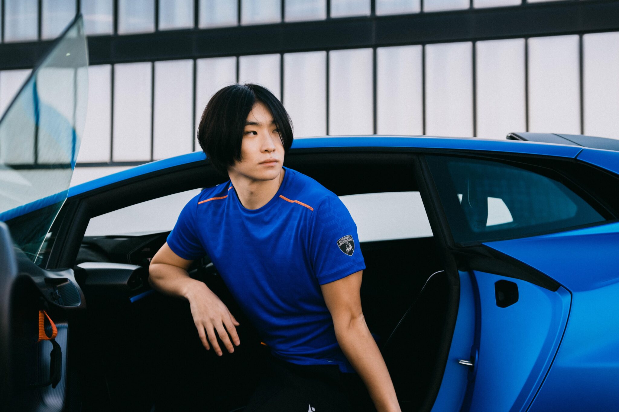 „Lamborghini x Macron“ nauja „Supercar“ įkvėpta aktyvių drabužių kolekcija