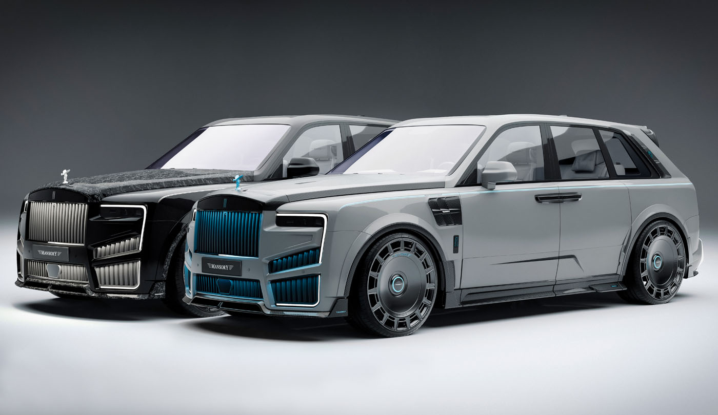 „Mansory“ atskleidžia naują „Rolls-Royce Cullinan Series II“ pritaikymą