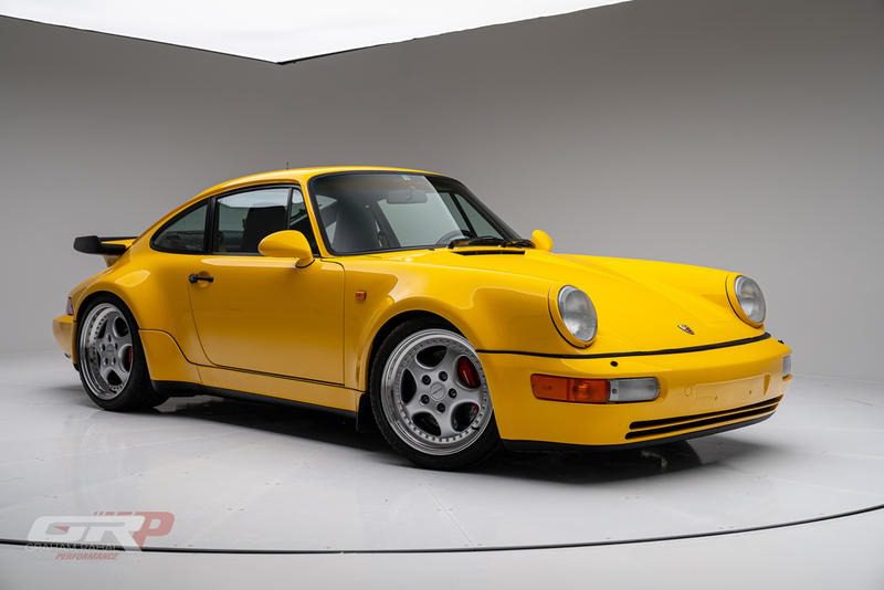 Parduodamas 600 000 USD „Porsche“ specialūs norai „Blossom Yellow“, 1993