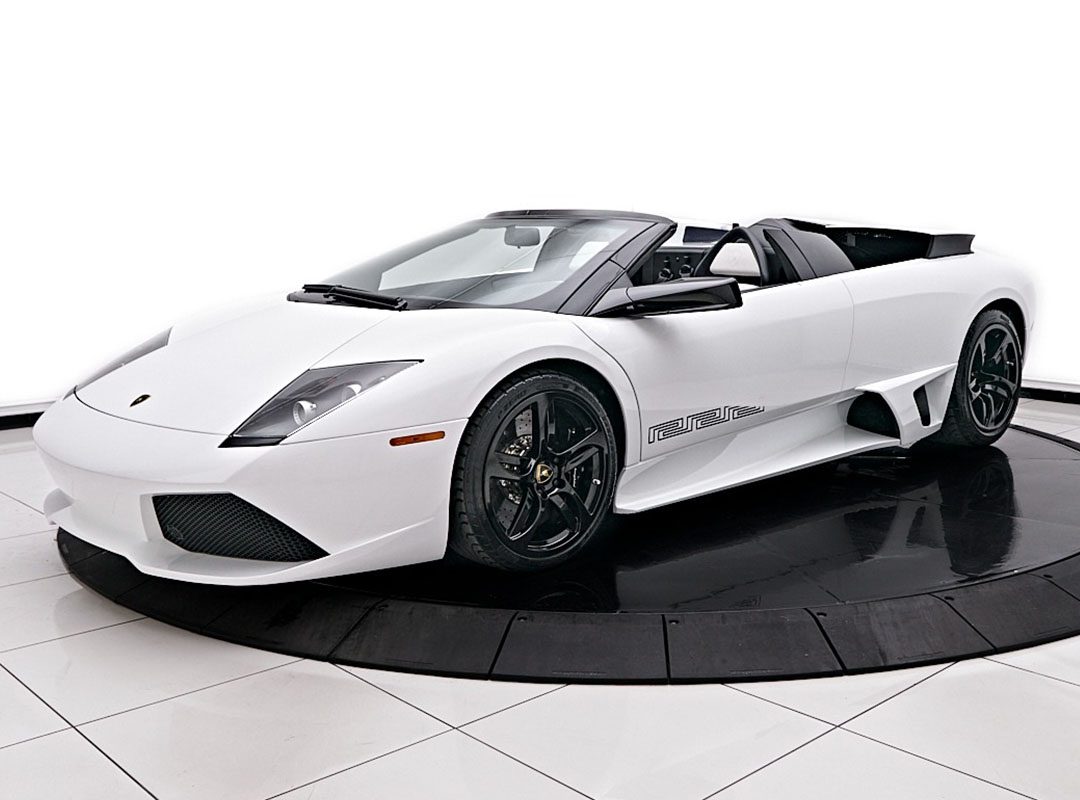 Parduodamas retas Versace Edition 2008 Lamborghini Murcielago Roadster