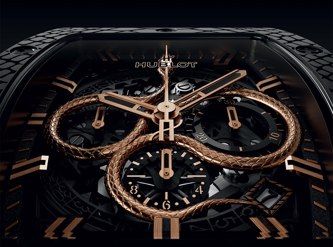 „Hublot“ atskleidžia savo naują riboto leidimo Didžiojo sprogimo dvasią „Gyvatės