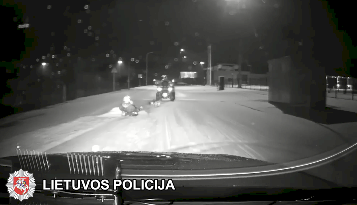 „Nekalta“ žiemos pramoga baigėsi trauma (video)