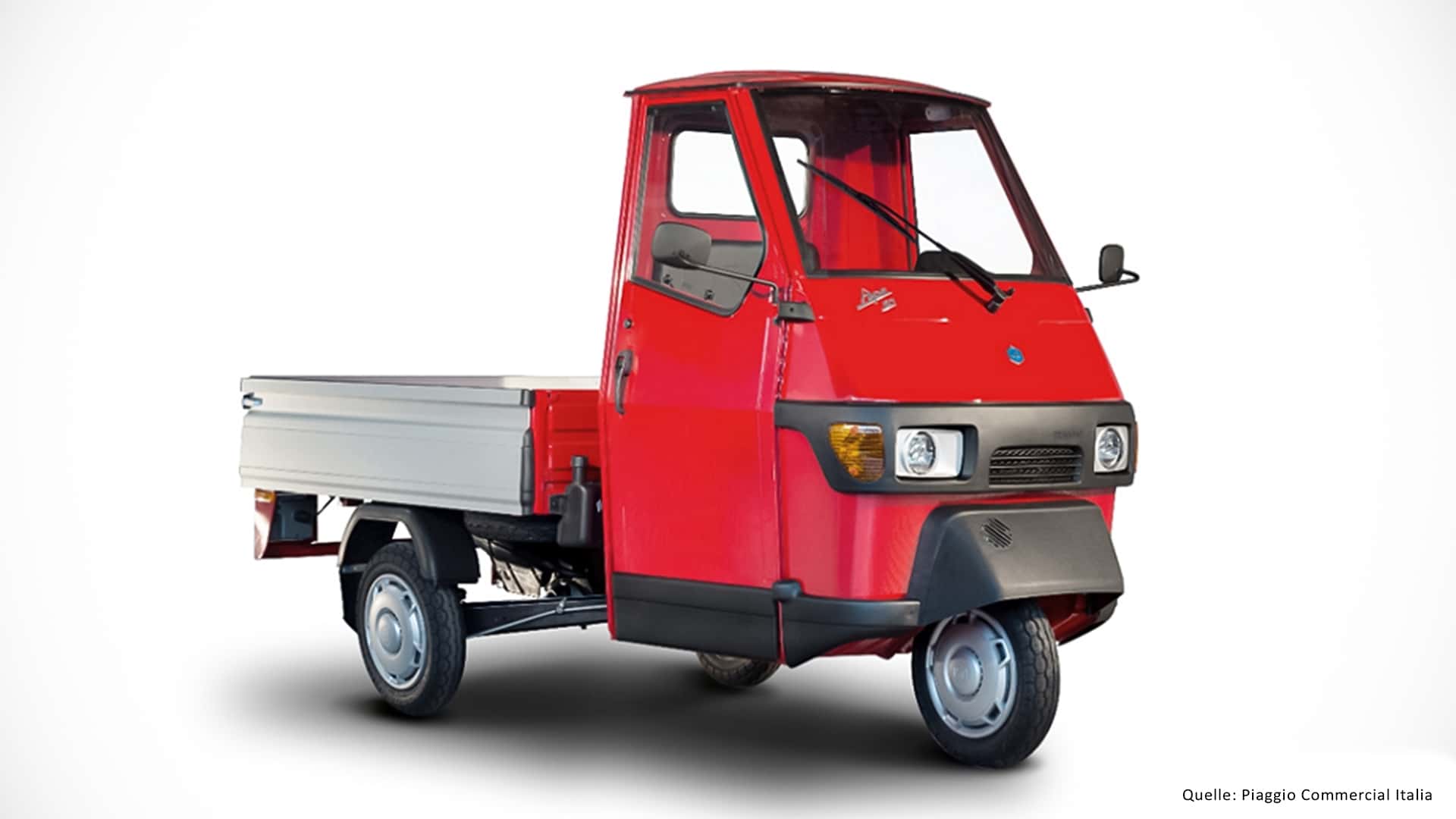 Kultinio italų trijų ratų Europoje pabaiga