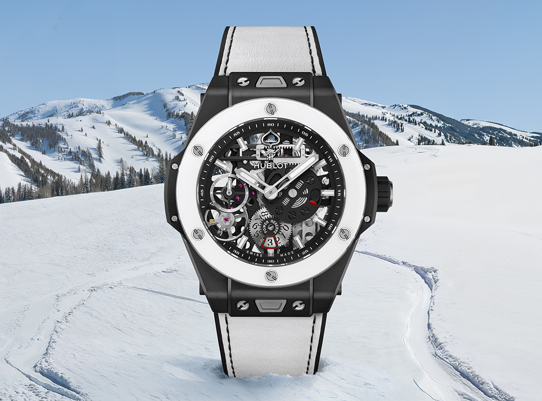 Naujasis „Hublot“ „Big Bang Meca-10 Aspen One“ švenčia kalnų prabangą