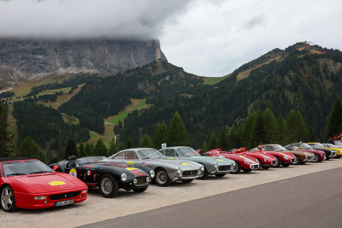 „Ferrari Cavalcade Classiche“ kelionės per Pietų Tirolį, Italiją