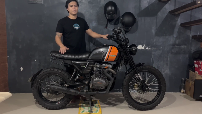 Keeway Cafe Racer 152: nauji atnaujinimai, modifikacijos