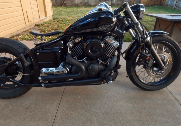 Yamaha V-Star 650 Cafe Bobber Build Start