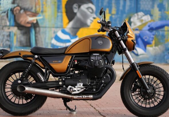 Dviratis EXIF ​​| Officine Rossopuro Moto Guzzi V9 Bobber