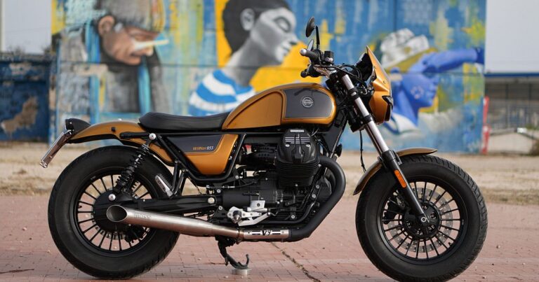 Dviratis EXIF ​​| Officine Rossopuro Moto Guzzi V9 Bobber