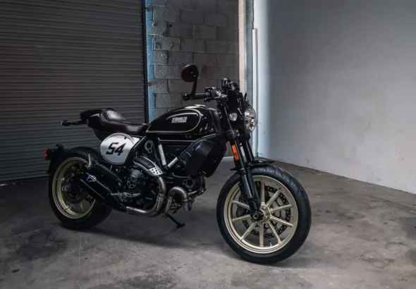 PARDUODAMAS: 2018 m. Ducati Scrambler Cafe Racer