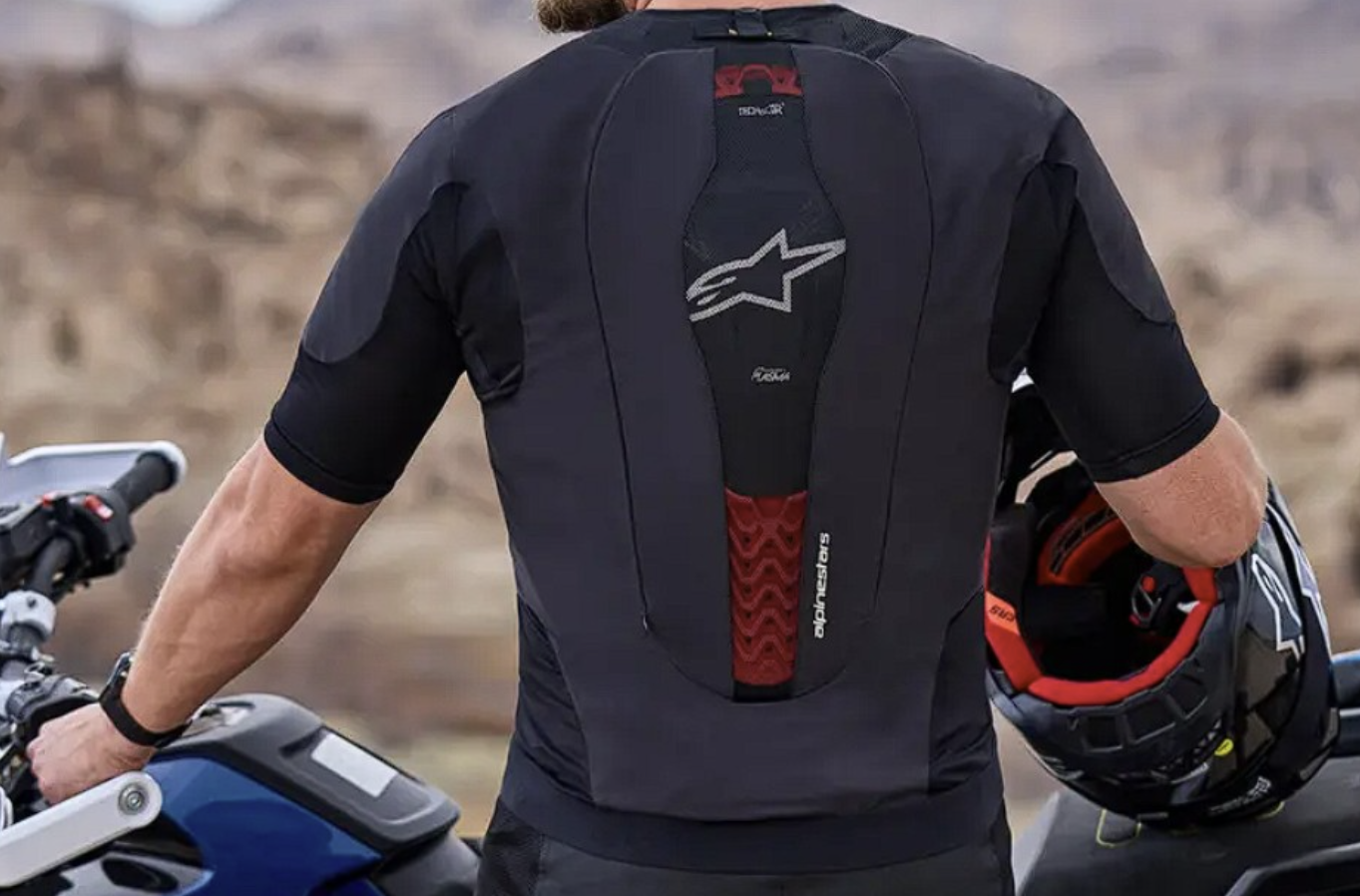 Pavarų apžvalga: Alpinestars Tech-Air 5 plazminių oro pagalvių sistema.